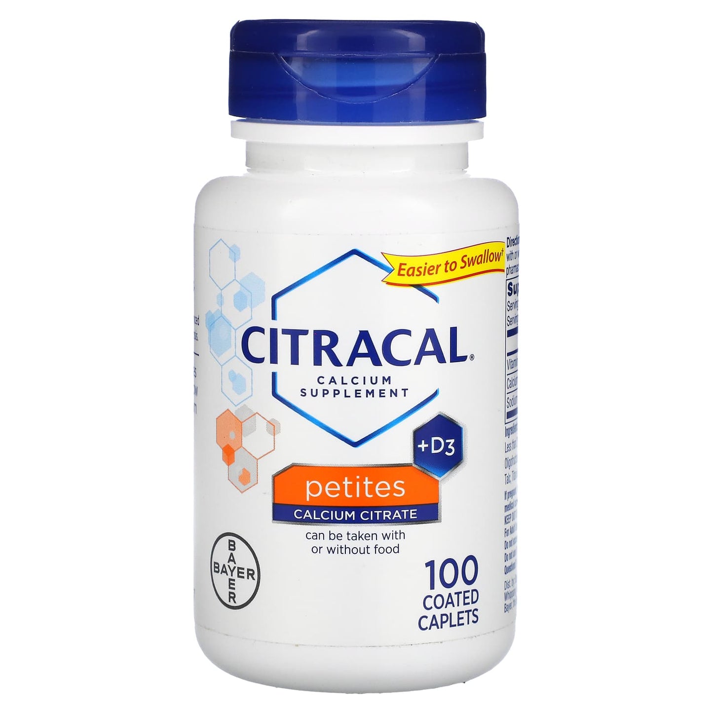 Citracal-Calcium Supplement + D3-Petites-100 Coated Caplets