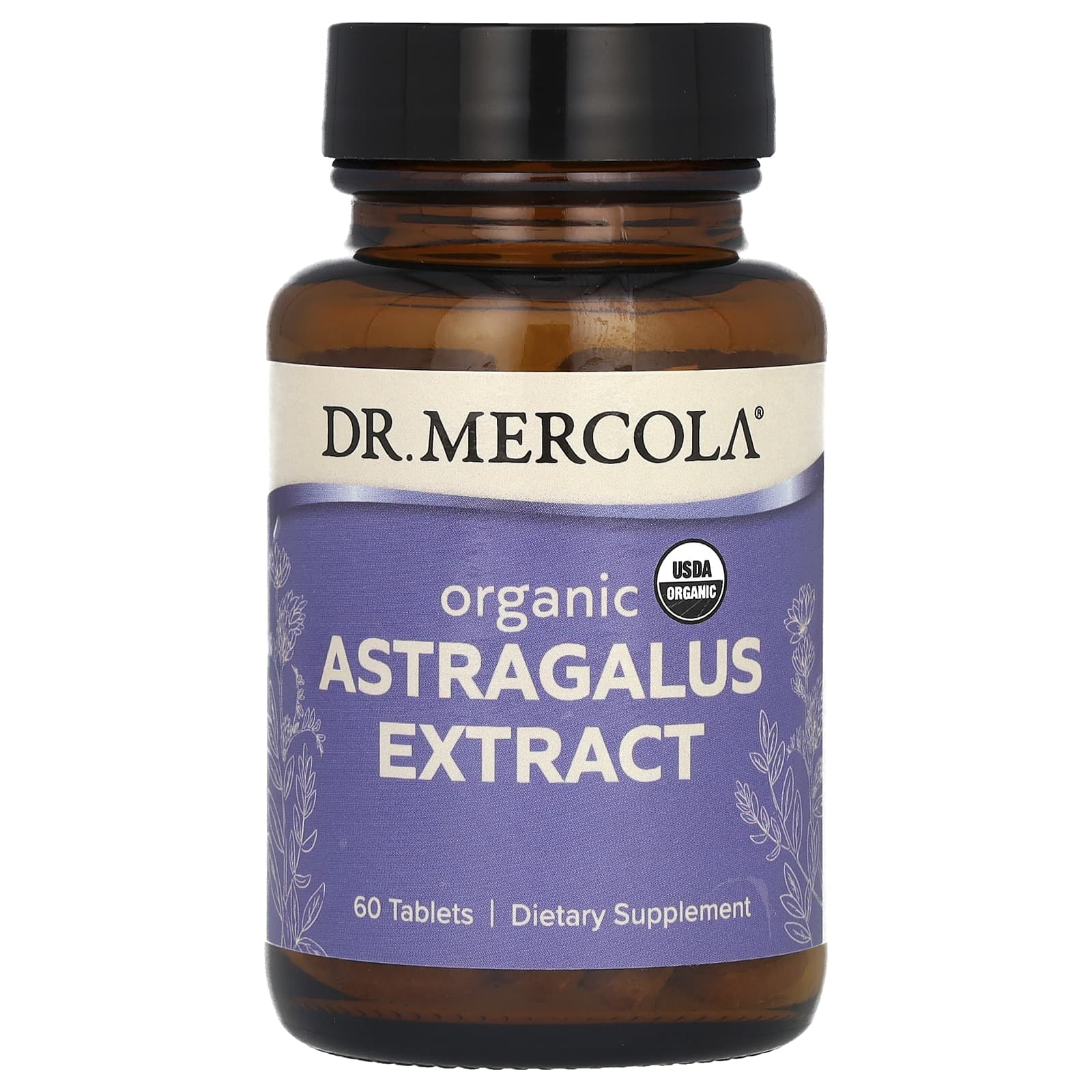 Dr. Mercola-Organic Astragalus Extract-60 Tablets