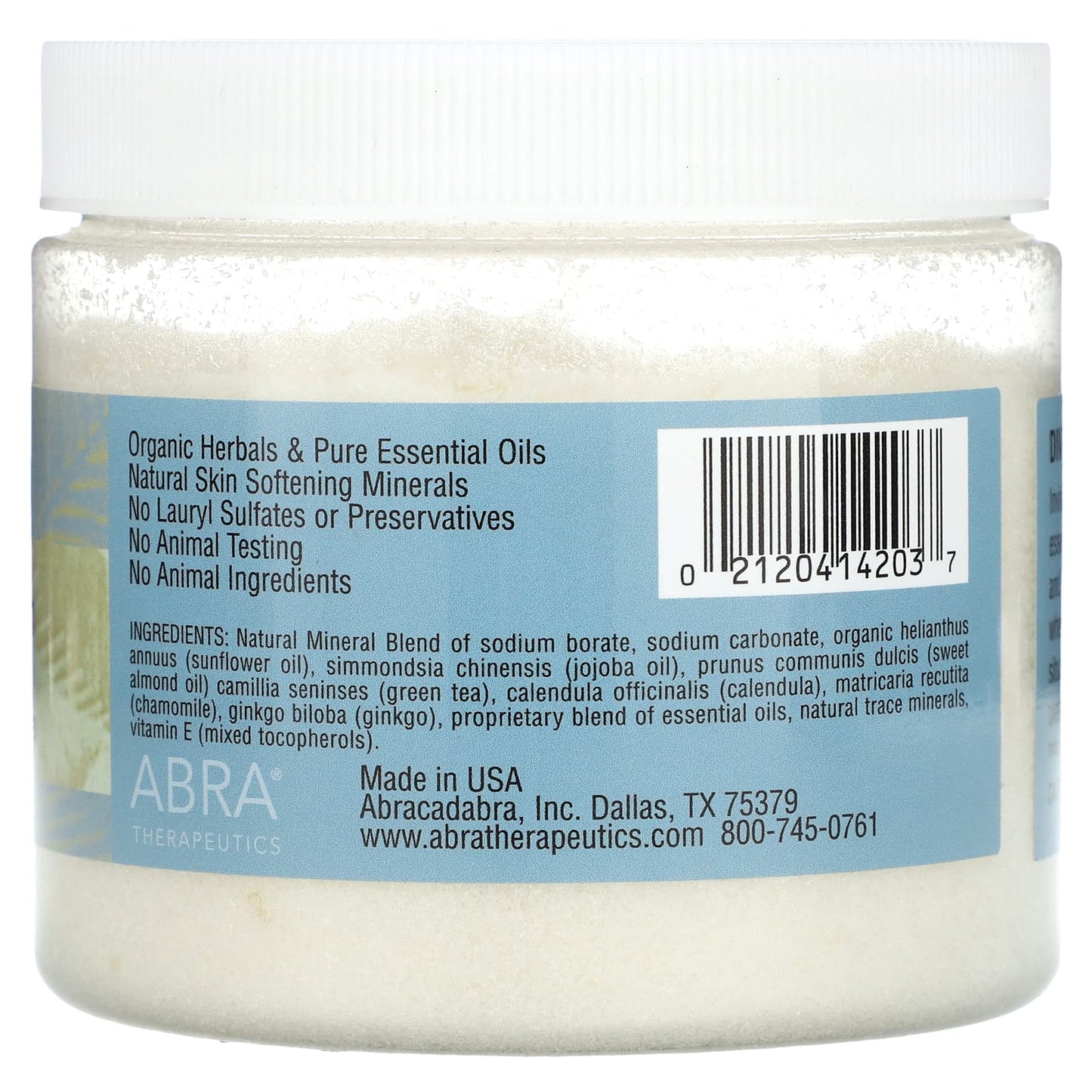 Abra Therapeutics, Natural Body Scrub, Divine Inspiration, Neroli & Sandalwood, 12 oz (340 g)