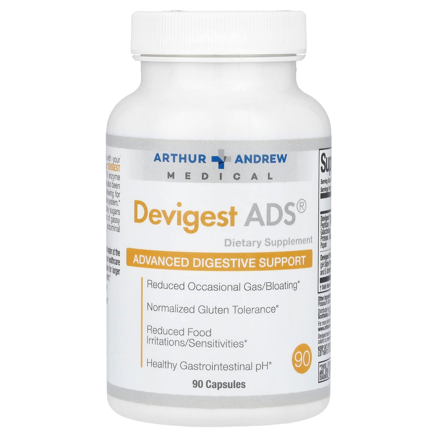 Arthur Andrew Medical-Devigest ADS-Advanced Digestive Support- 90 Capsules