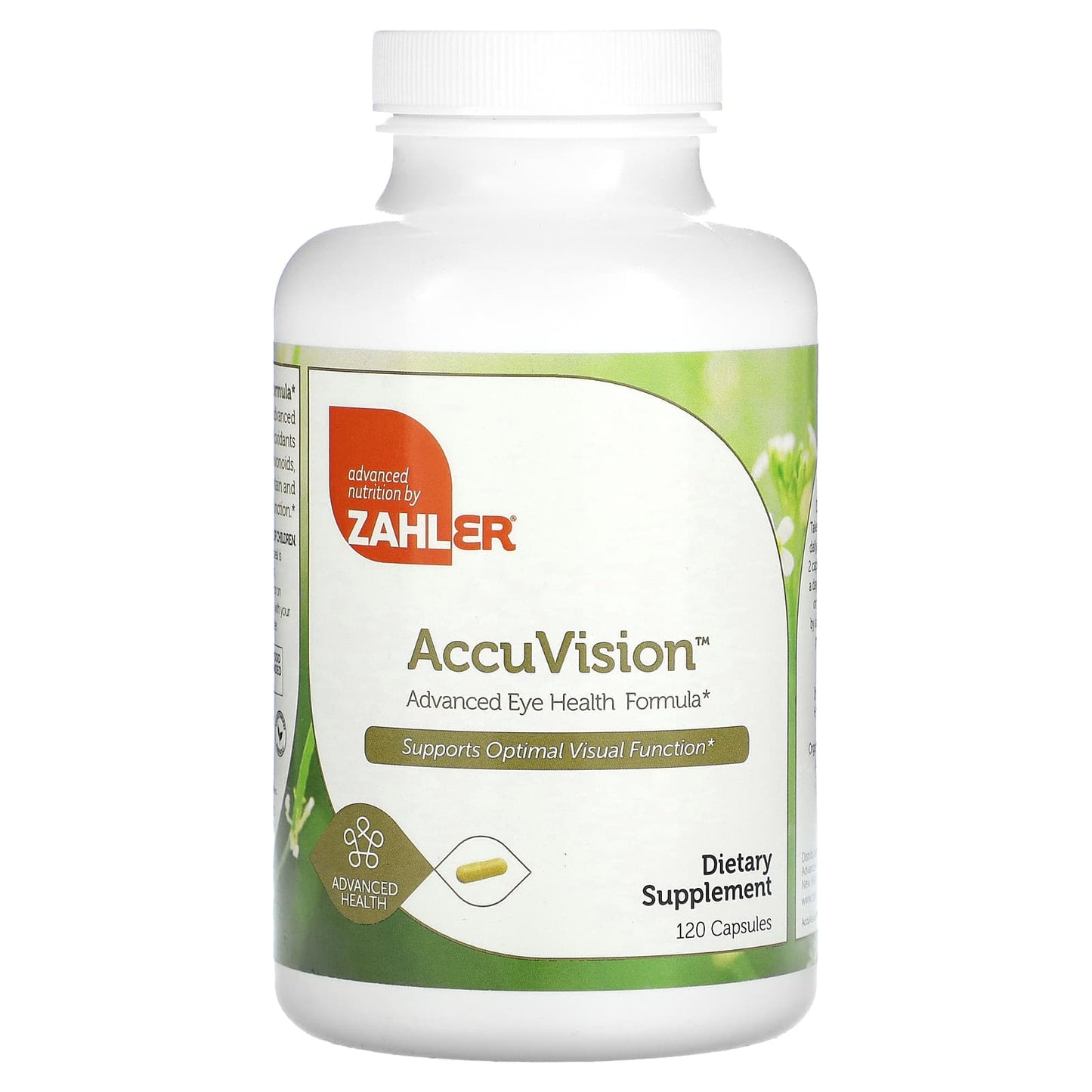 Zahler-AccuVision-Advanced Eye Health Formula-120 Capsules