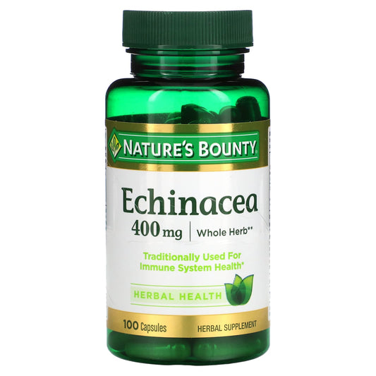 Nature's Bounty-Echinacea-400 mg-100 Capsules