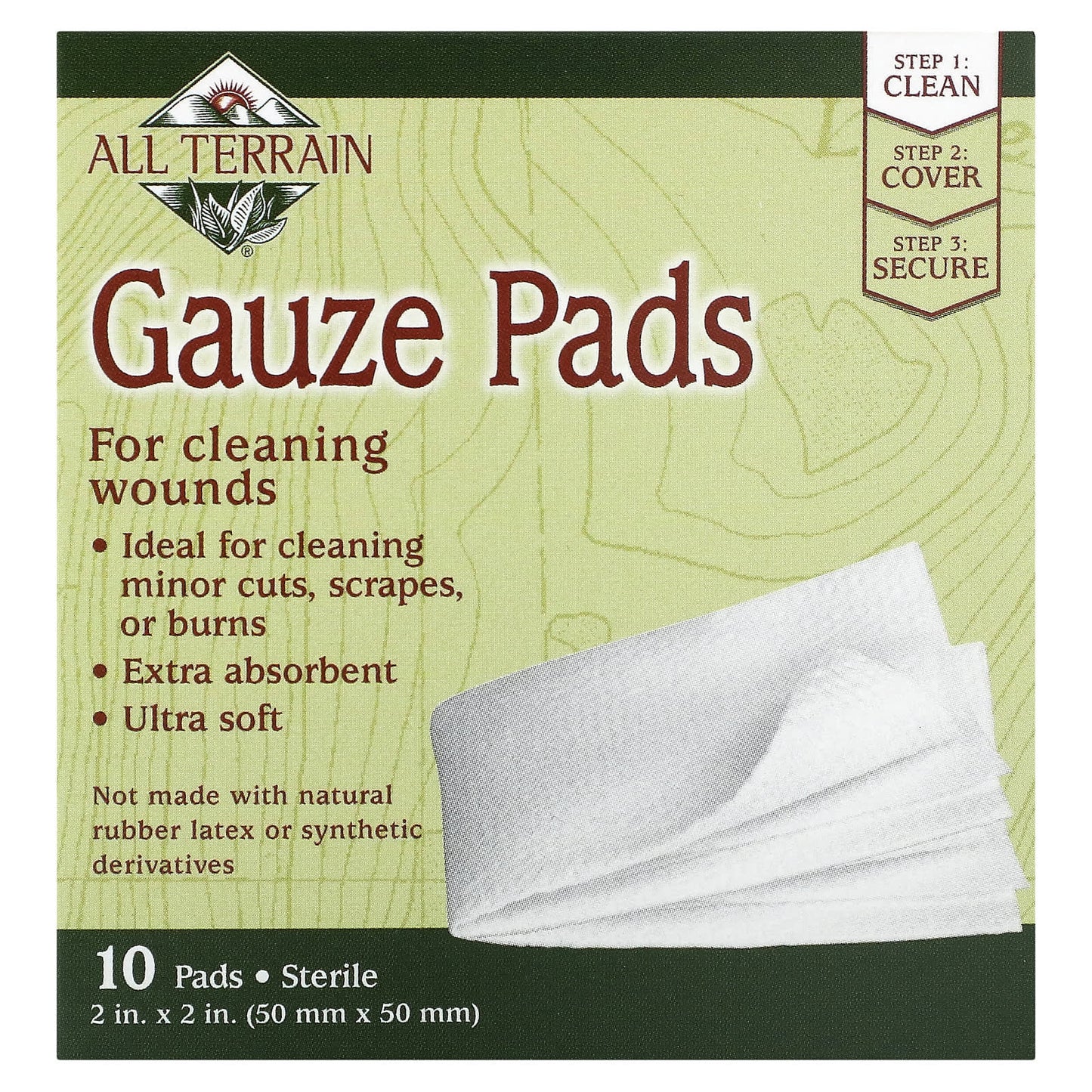 All Terrain-Gauze Pads-10 Pads