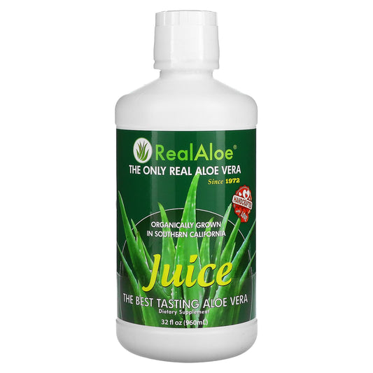 Real Aloe-Aloe Vera Juice-32 fl oz (960 ml)