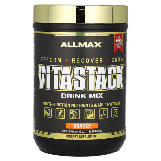 ALLMAX-Vitastack-Drink Mix-Orange-8.82 oz (250 g)