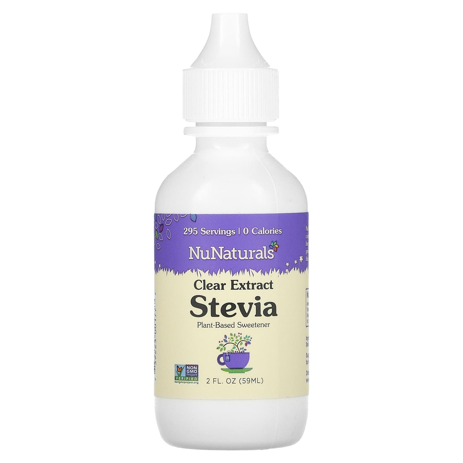 NuNaturals-Clear Extract Stevia-2 fl oz (59 ml)