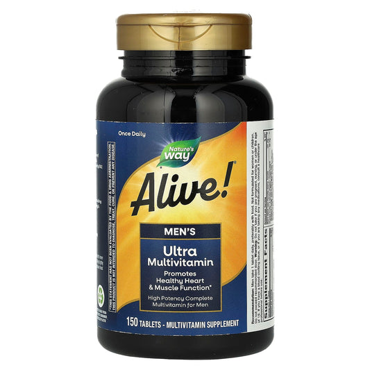 Nature's Way-Alive! Men's Ultra Multivitamin-150 Tablets