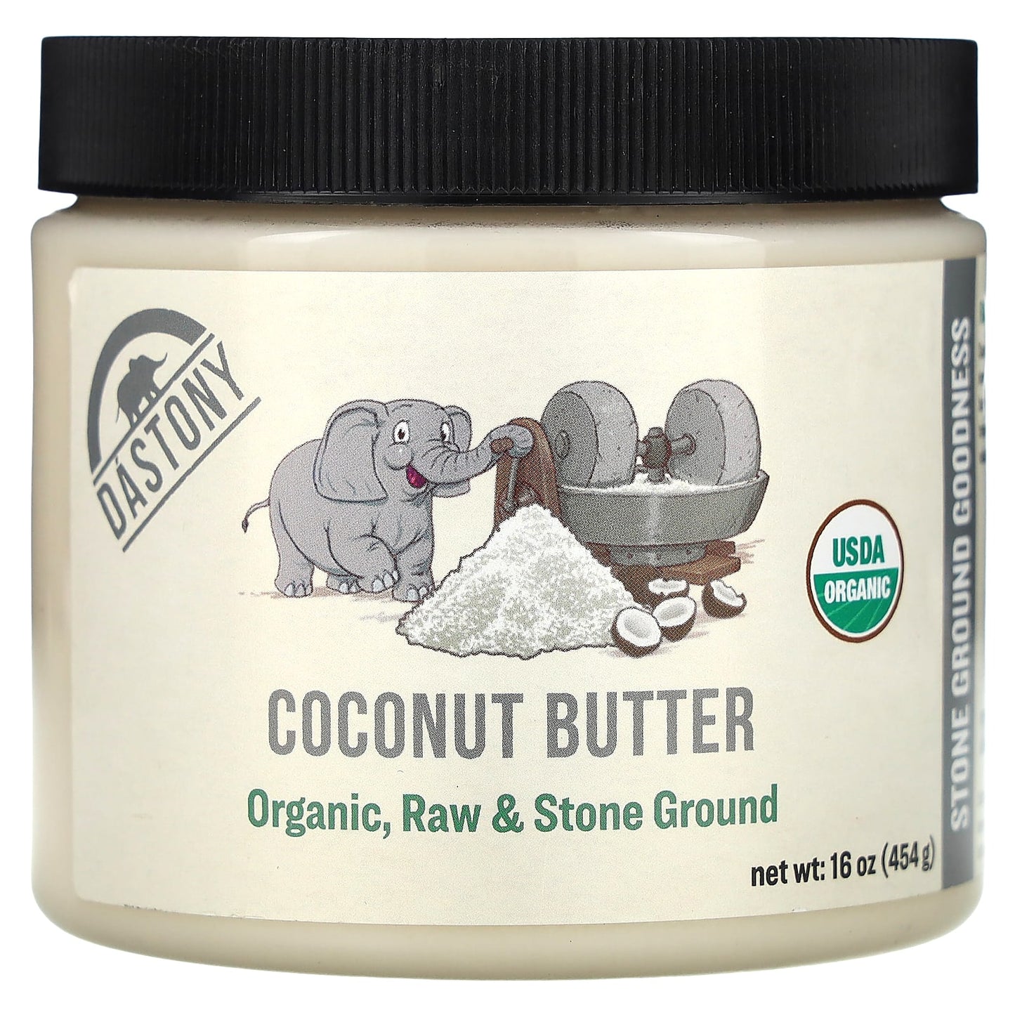 Dastony-Organic Coconut Butter-16 oz (454 g)