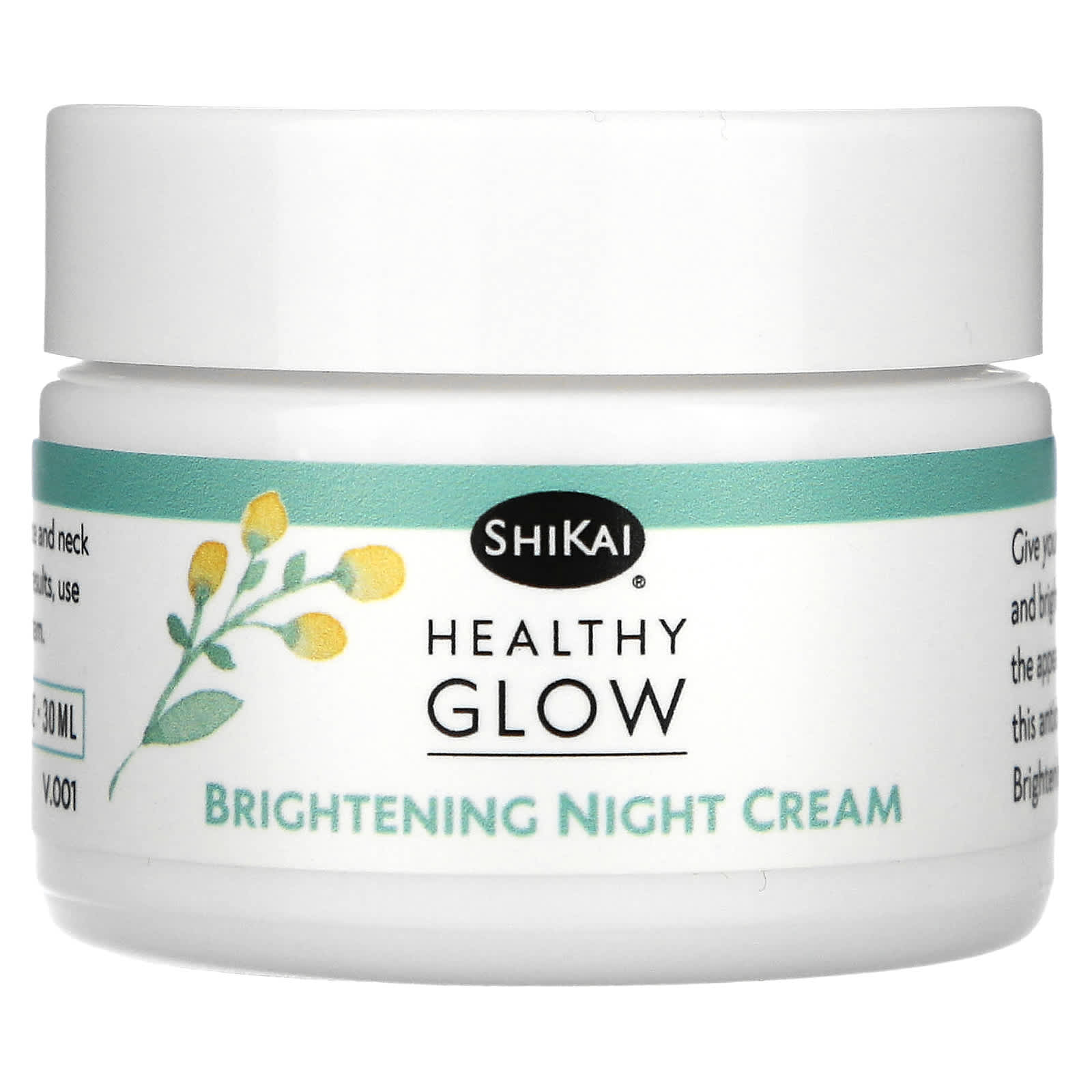 Shikai-Healthy Glow-Brightening Night Cream-1 fl oz (30 ml)