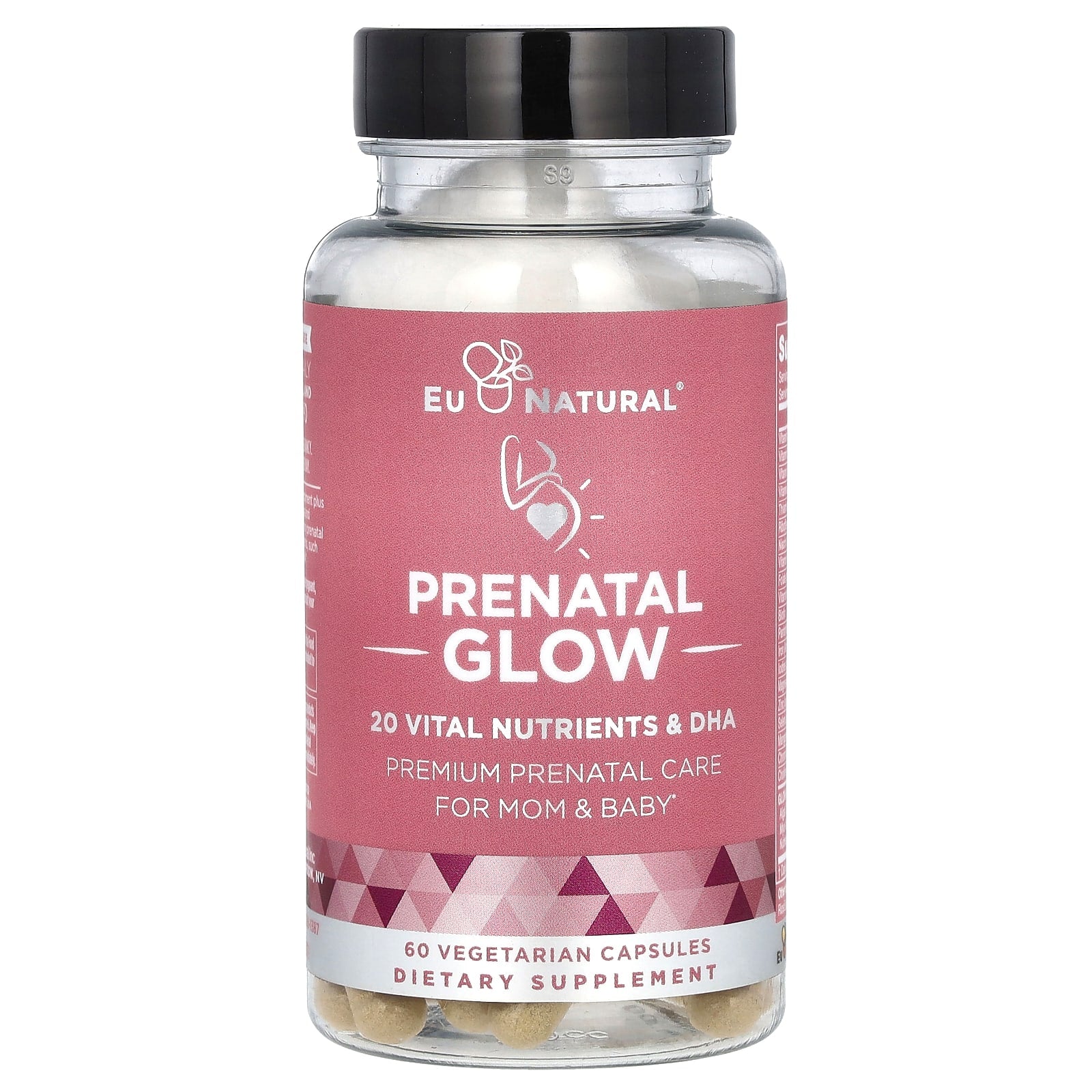 Eu Natural-Prenatal Glow-60 Vegetarian Capsules