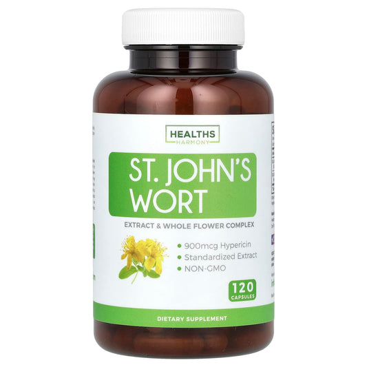 Healths Harmony-St. John's Wort-120 Capsules