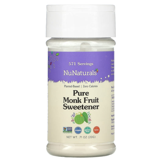 NuNaturals-Pure Monk Fruit Sweetener-0.71 oz (20 g)