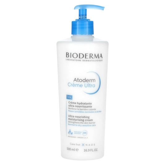 Bioderma-Atoderm Creme Ultra-Unfragranced-16.9 fl oz (500 ml)