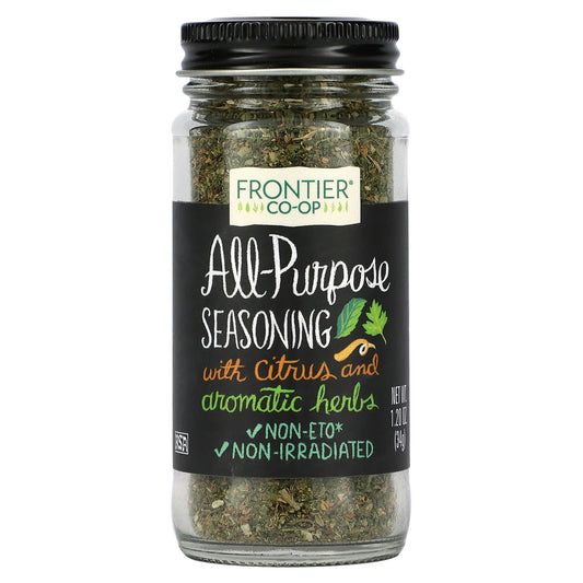 Frontier Co-op-All-Purpose Seasoning with Citrus and Aromatic Herbs-1.2 oz (34 g)