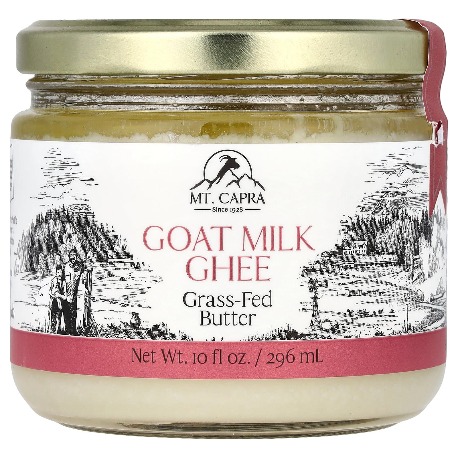 Mt. Capra-Goat Milk Ghee-10 fl oz (296 ml)