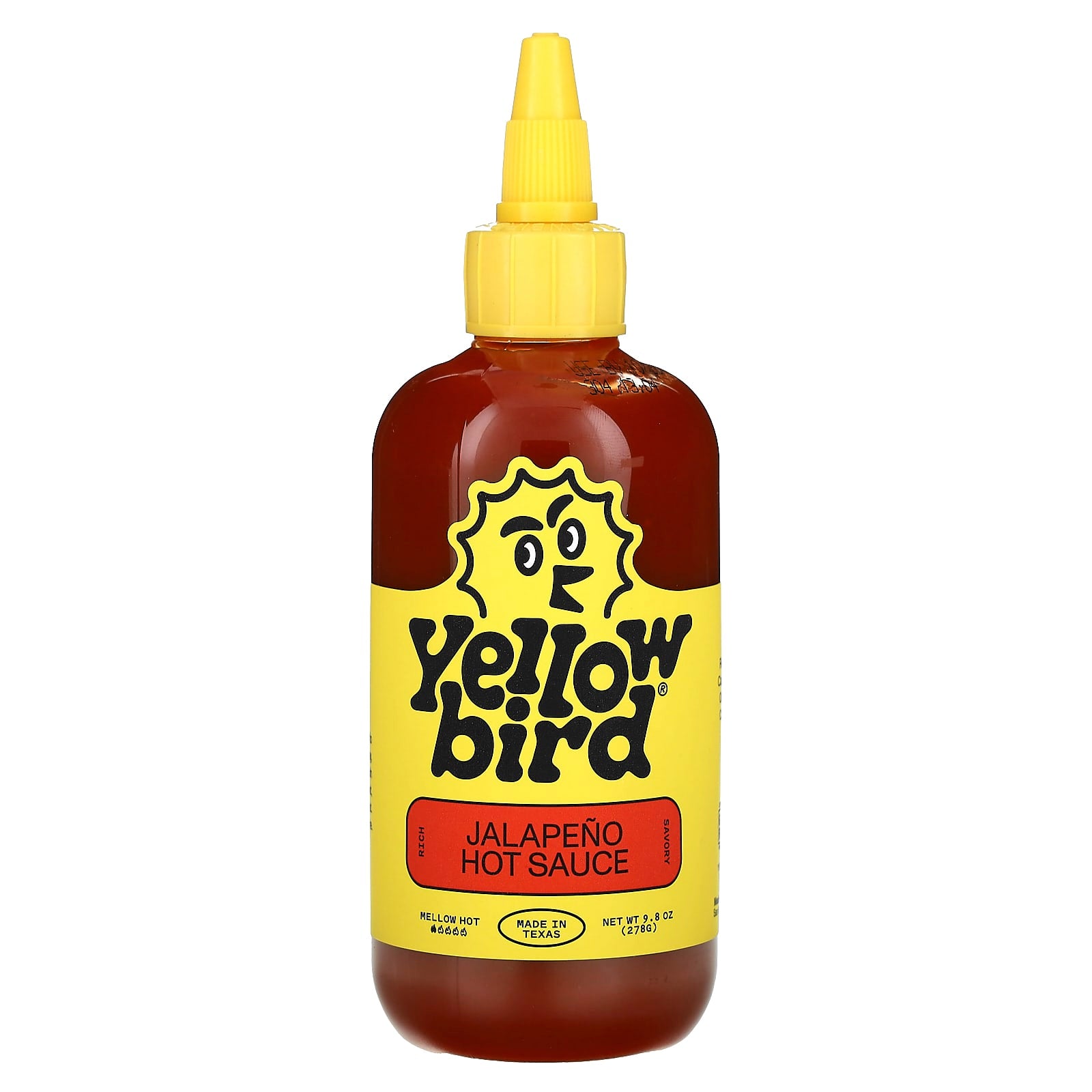 Yellowbird Sauce-Jalapeno Hot Sauce -9.8 oz (278 g)