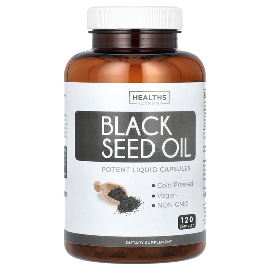 Healths Harmony-Black Seed Oil-120 Capsules