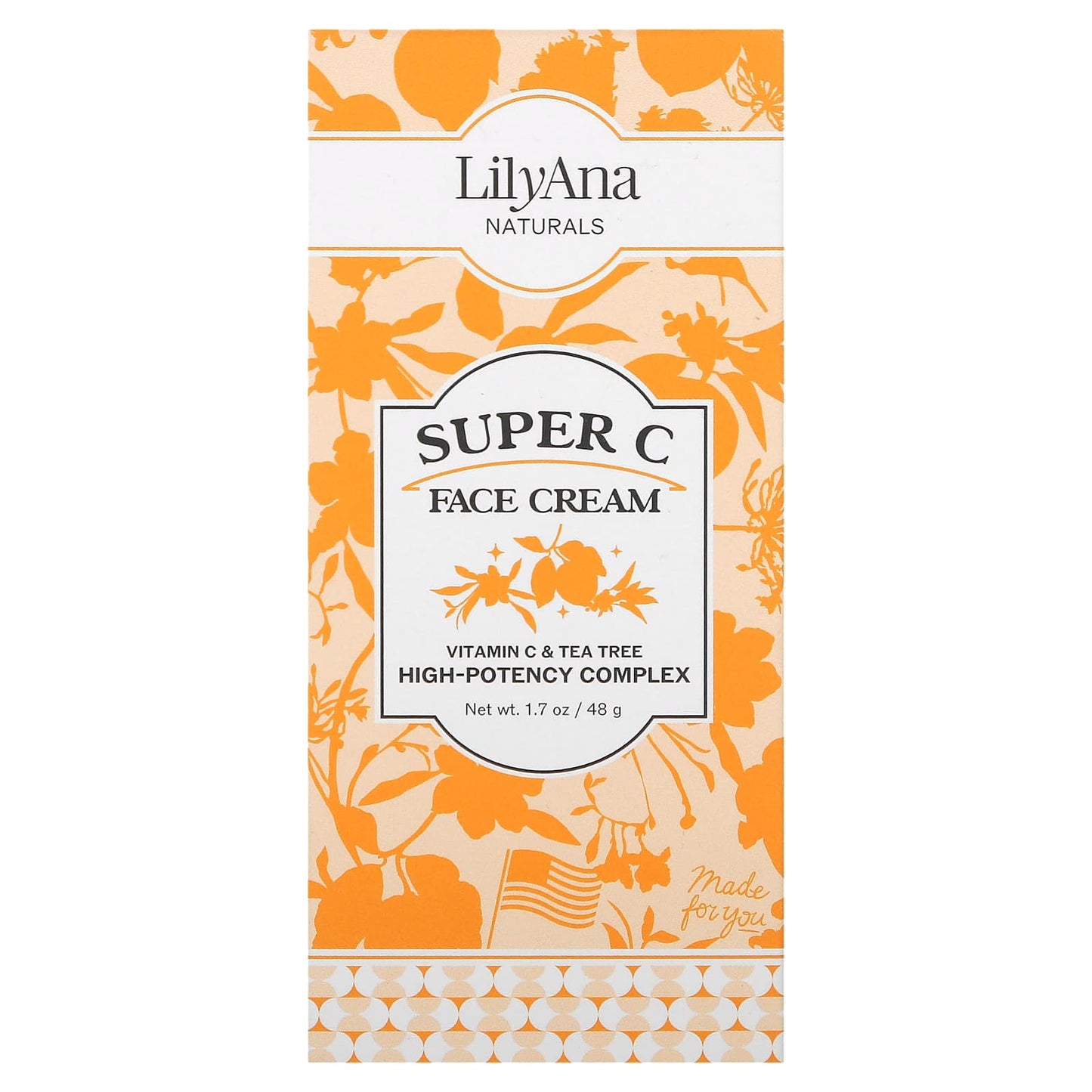 Lilyana Naturals, Super C Face Cream, 1.7 oz (48 g)