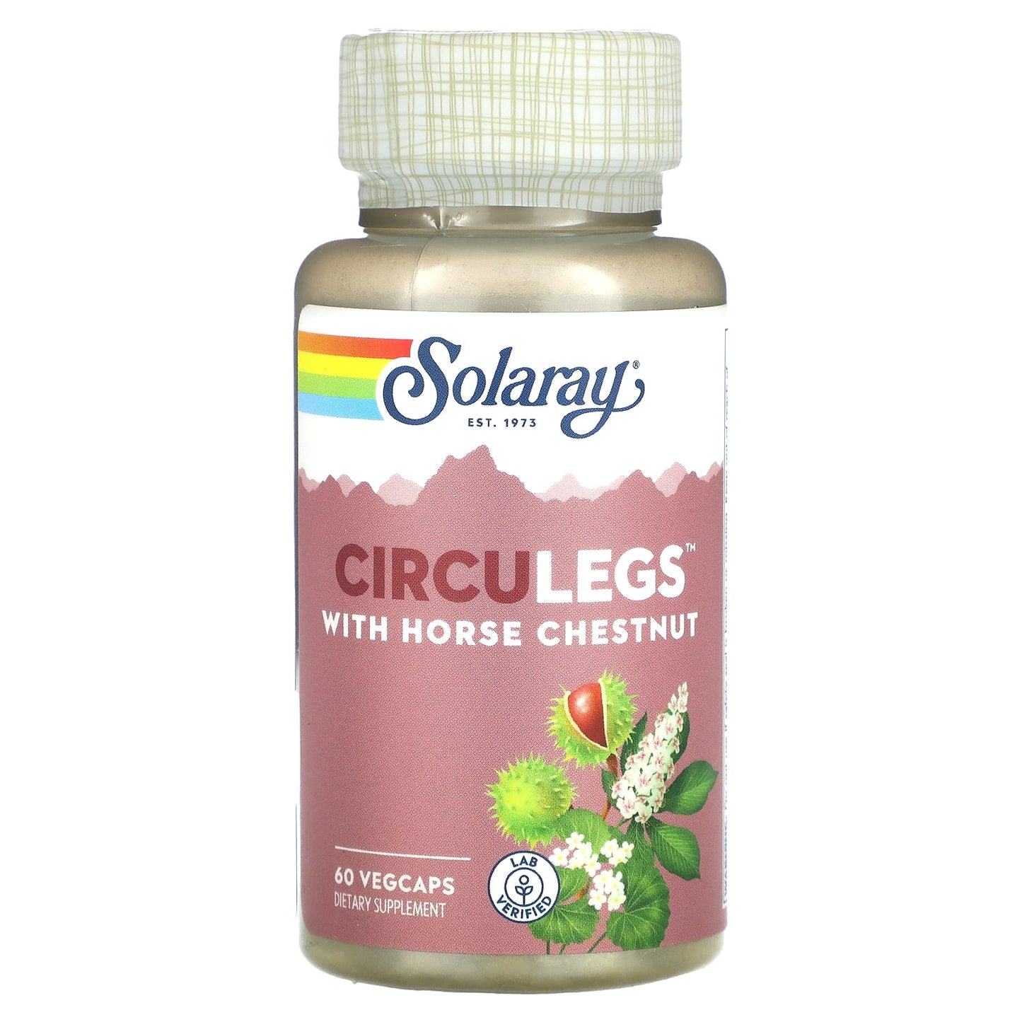 Solaray-CircuLegs with Horse Chestnut-60 VegCaps