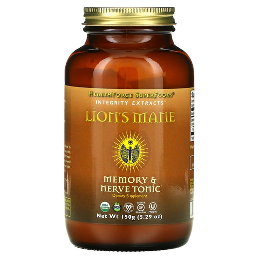 HealthForce Superfoods-Integrity Extracts-Lion's Mane-5.29 oz (150 g)