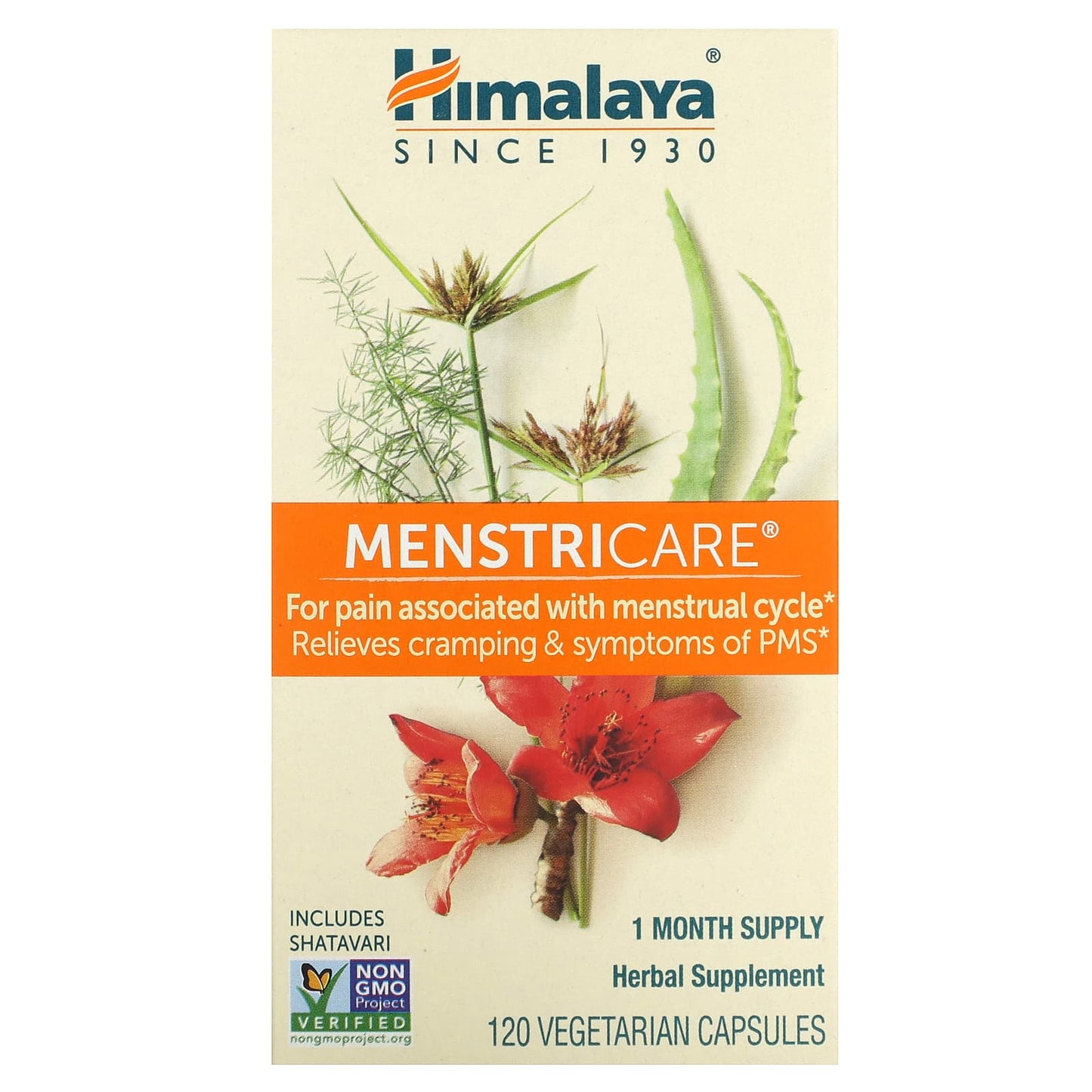 Himalaya-MenstriCare-120 Vegetarian Capsules