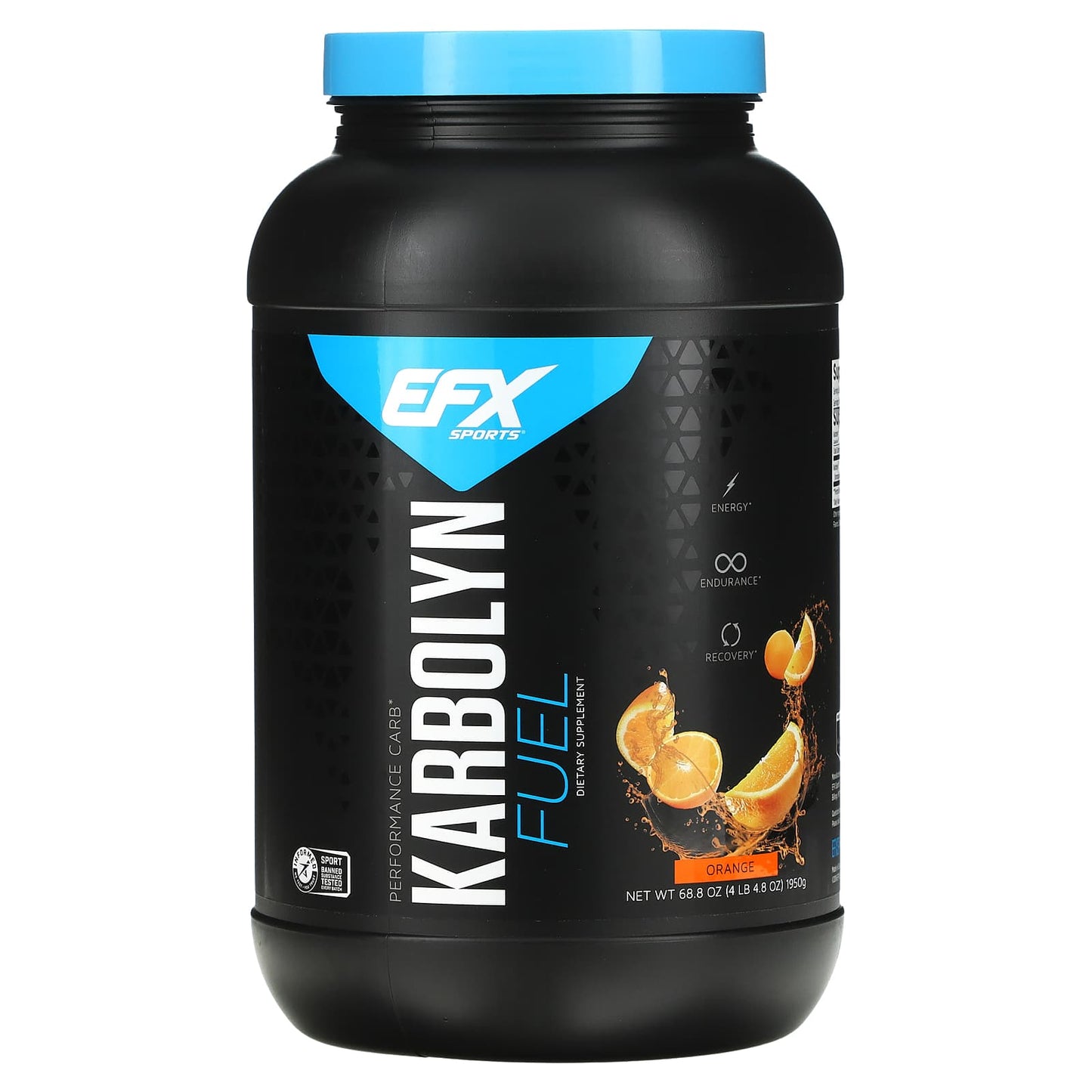 EFX Sports-Karbolyn Fuel-Orange-4 lb 4.8 oz (1950 g)