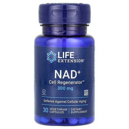 Life Extension-NAD+  Cell Regenerator-300 mg-30 Vegetarian Capsules