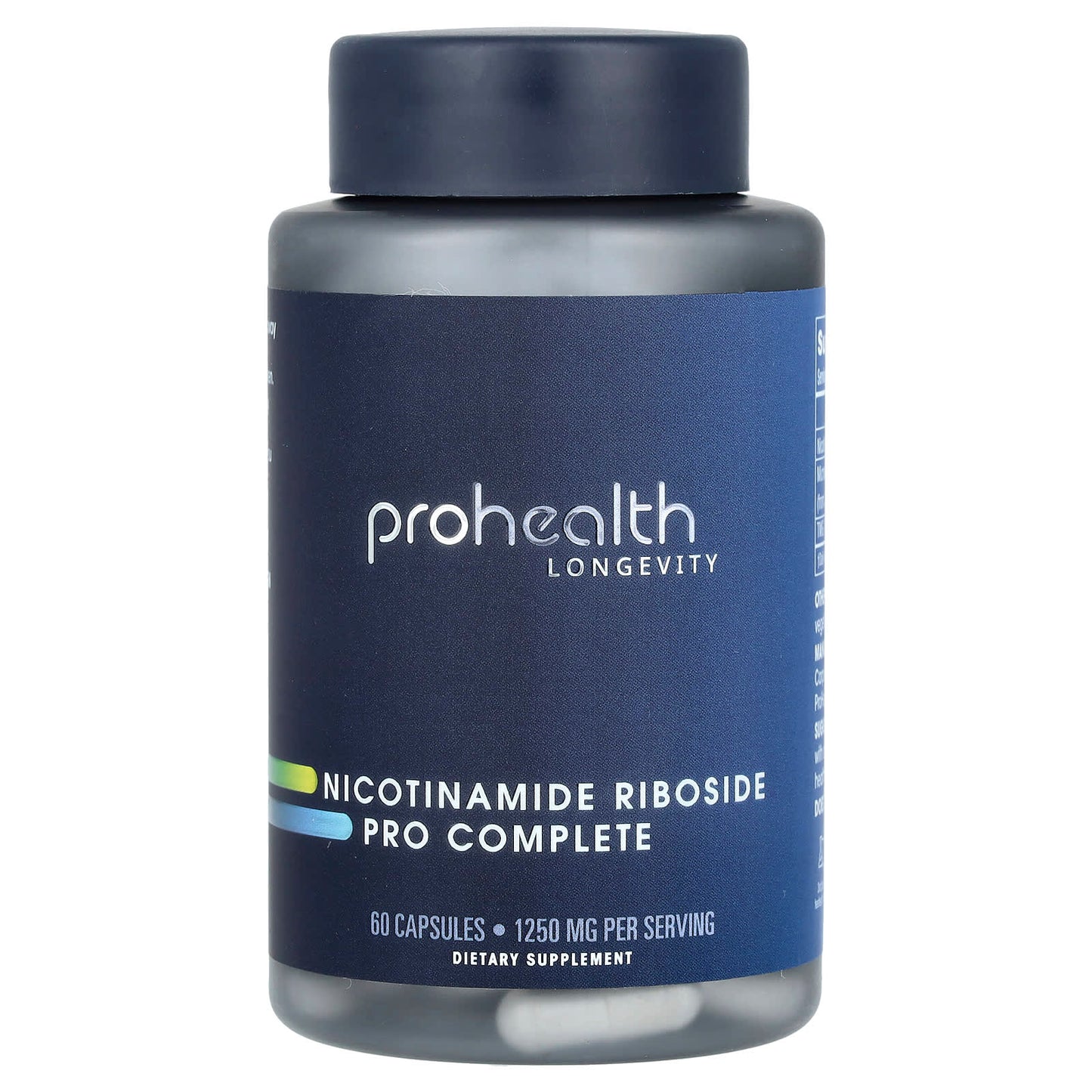 ProHealth Longevity-Nicotinamide Riboside Pro Complete-1,250 mg-60 Capsules (625 mg Per Capsule)