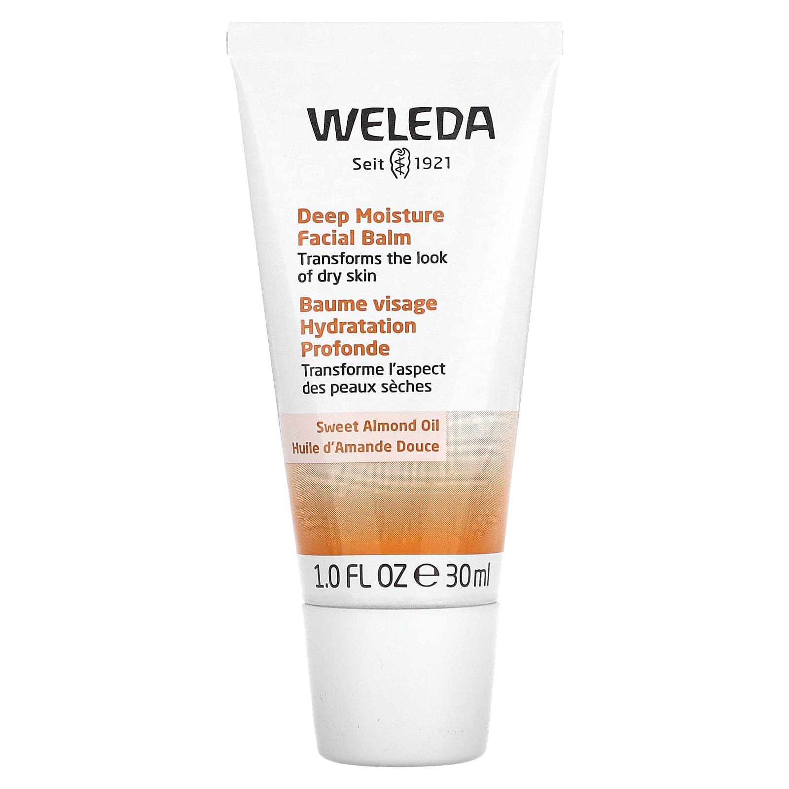 Weleda-Deep Moisture Facial Balm-Sweet Almond Oil Extracts-1 fl oz (30 ml)