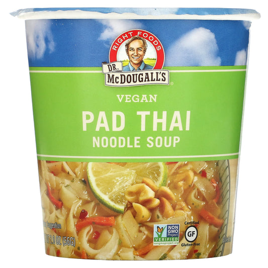 Dr. McDougall's-Vegan Pad Thai Noodle Soup-2 oz (56 g)