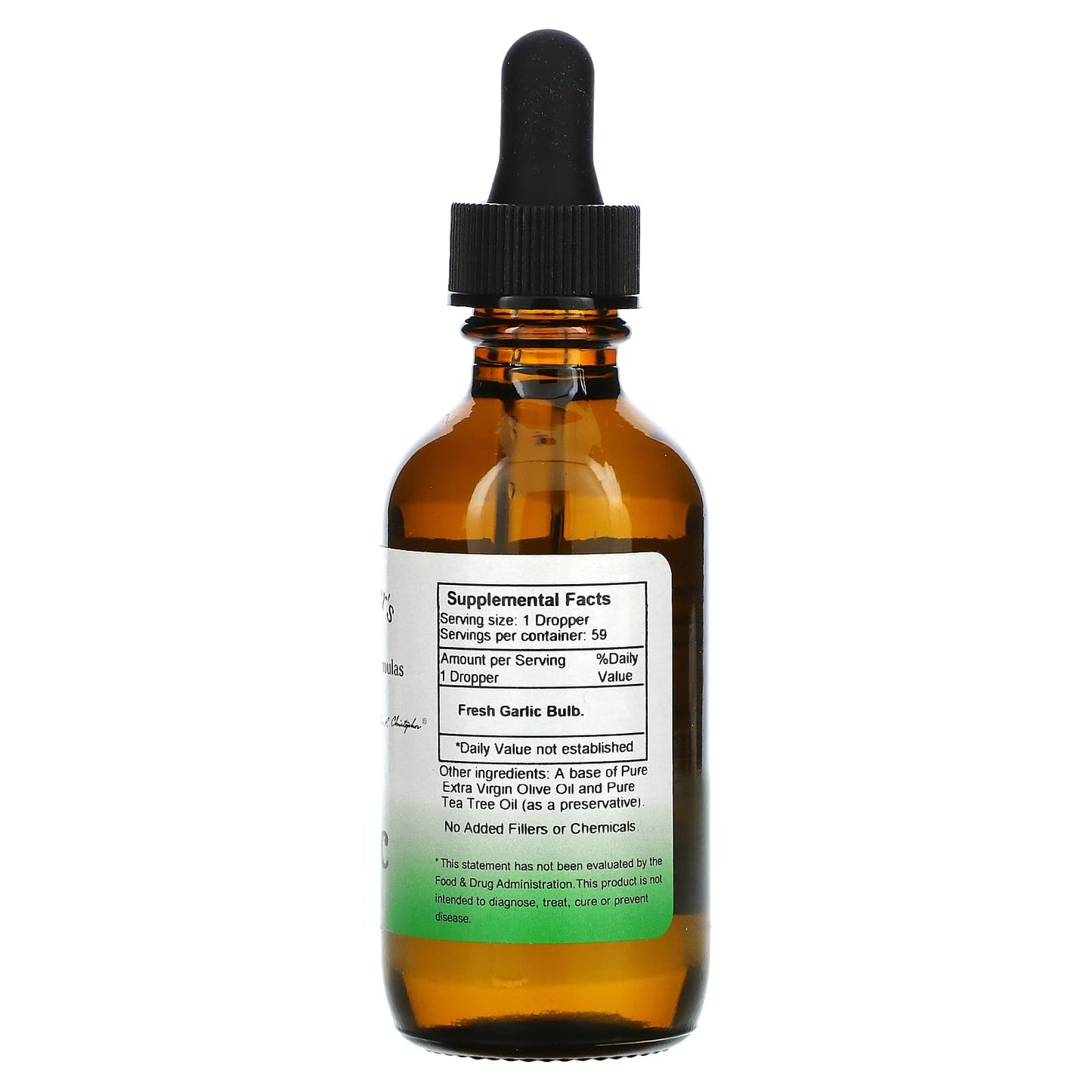 Christopher's Original Formulas, Oil of Garlic Extract, 2 fl oz (59 ml)