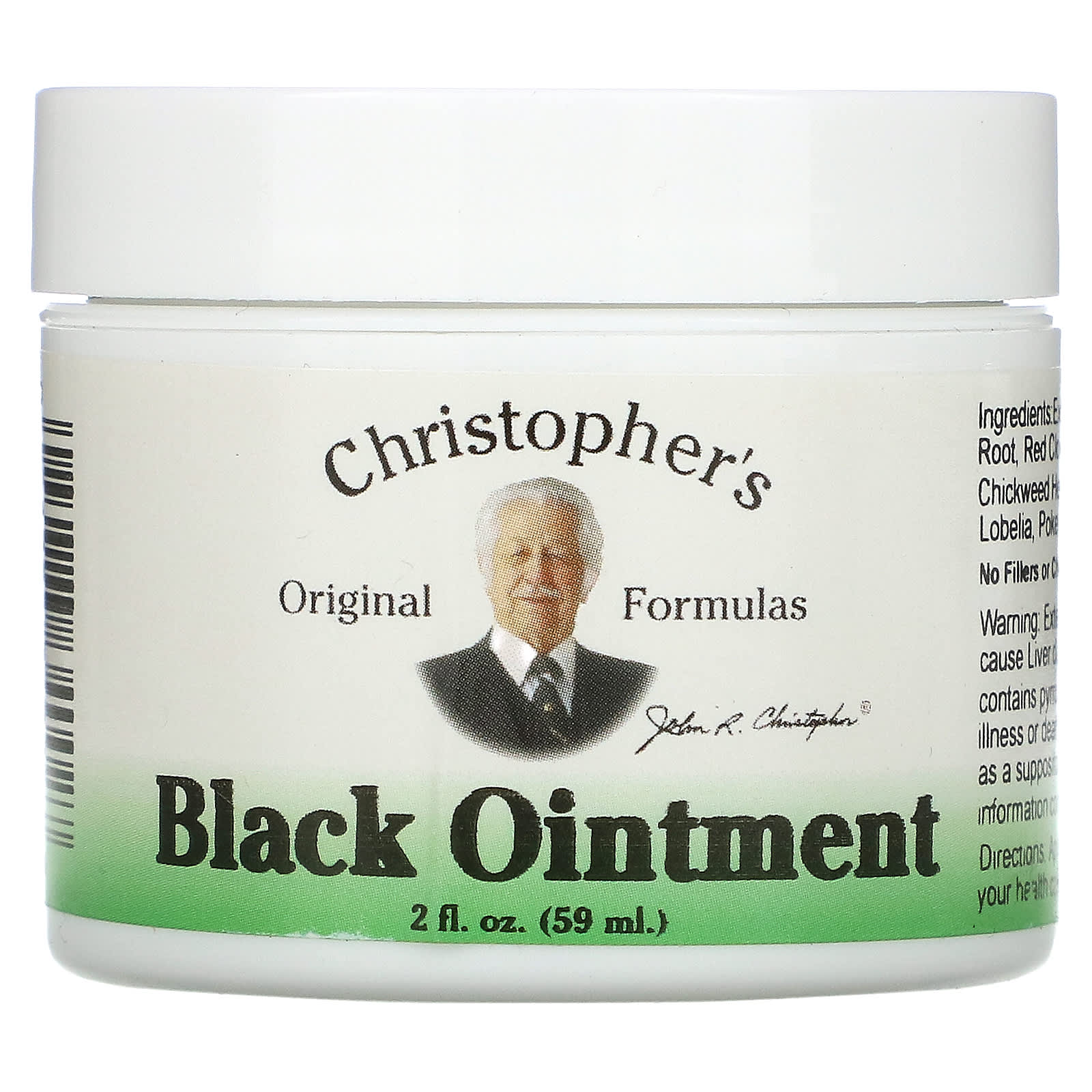 Christopher's Original Formulas-Black Ointment-2 fl oz (59 ml)