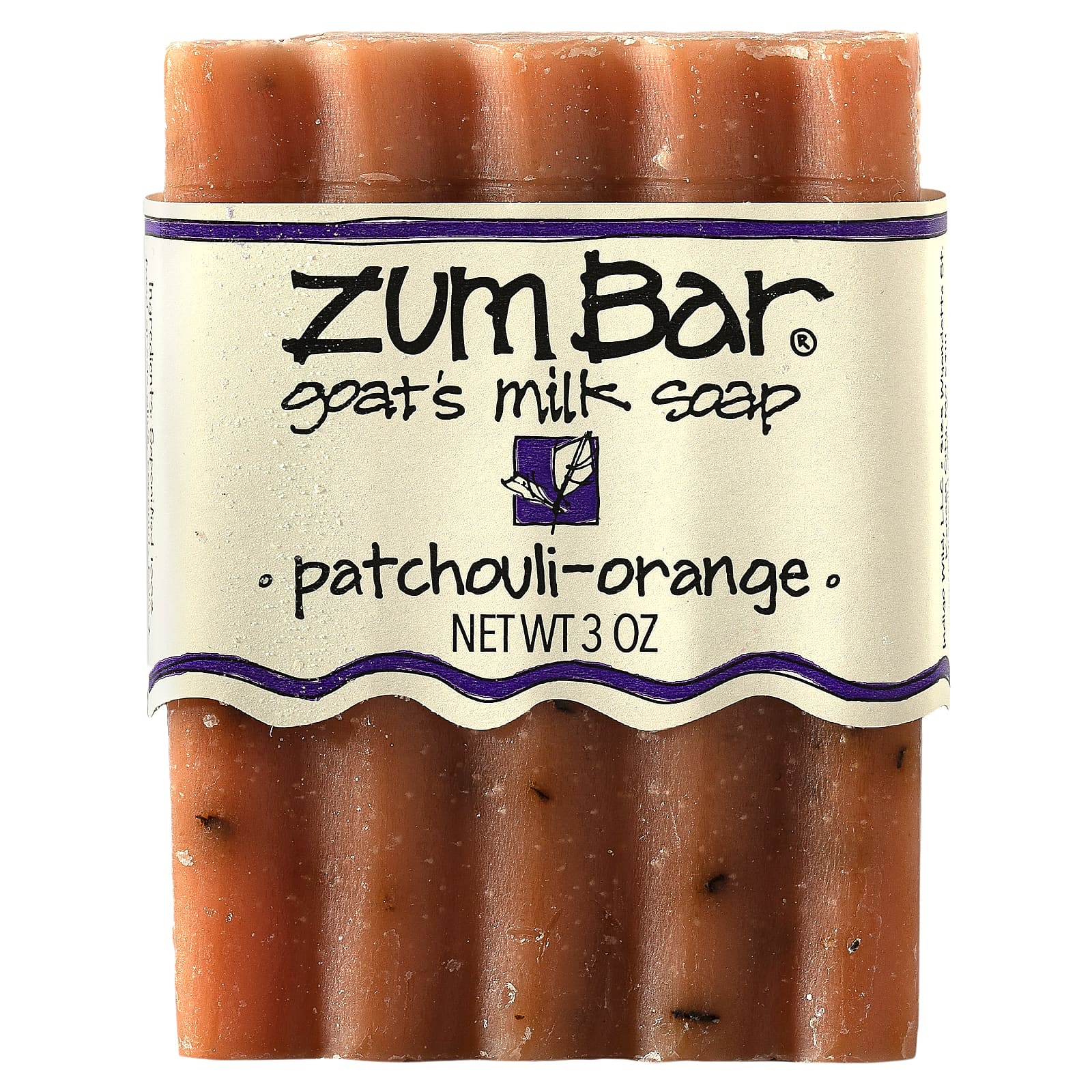 ZUM-Zum Bar-Goat's Milk Soap-Patchouli-Orange-3 oz