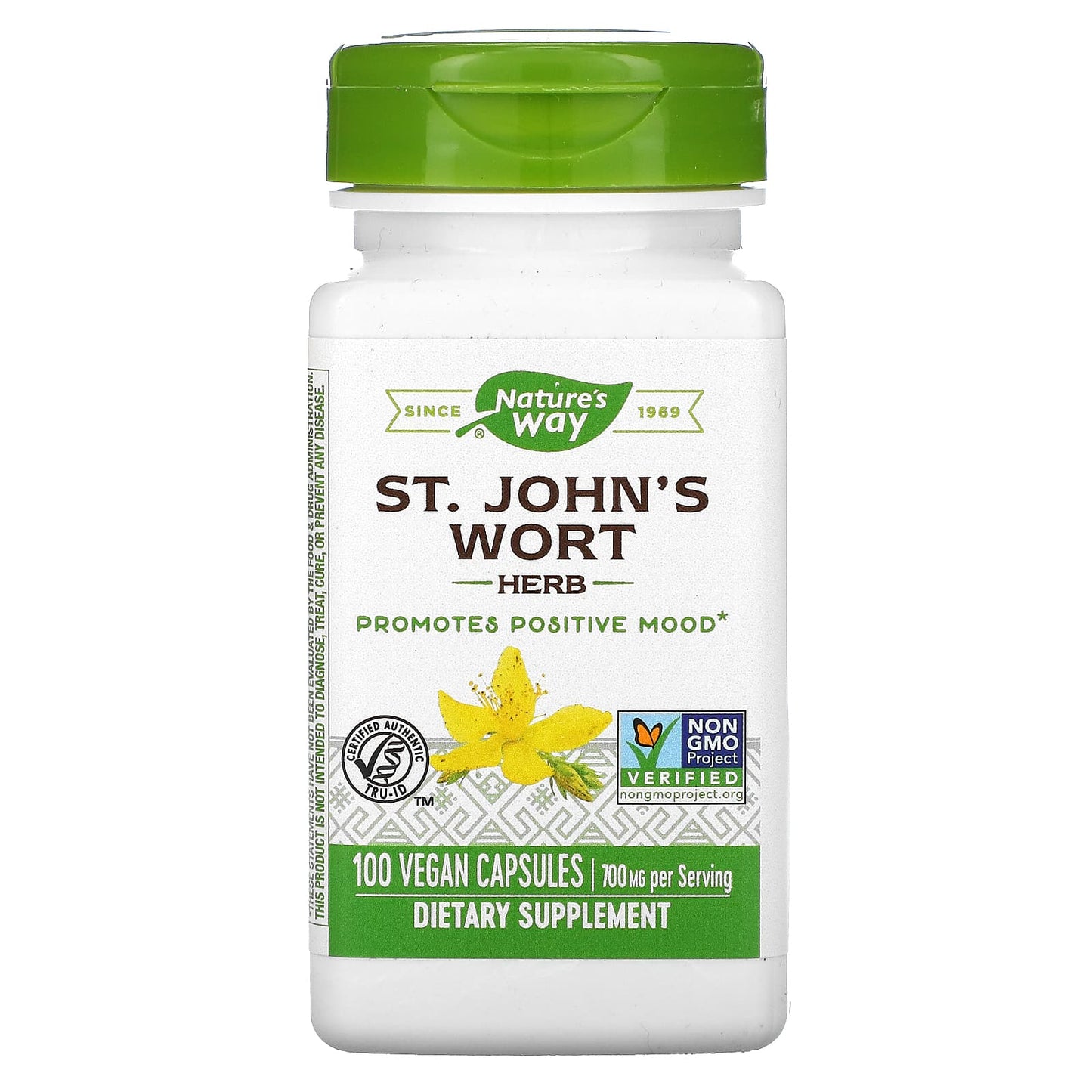 Nature's Way-St. John's Wort Herb-700 mg-100 Vegetarian Capsules (350 mg per Capsule)