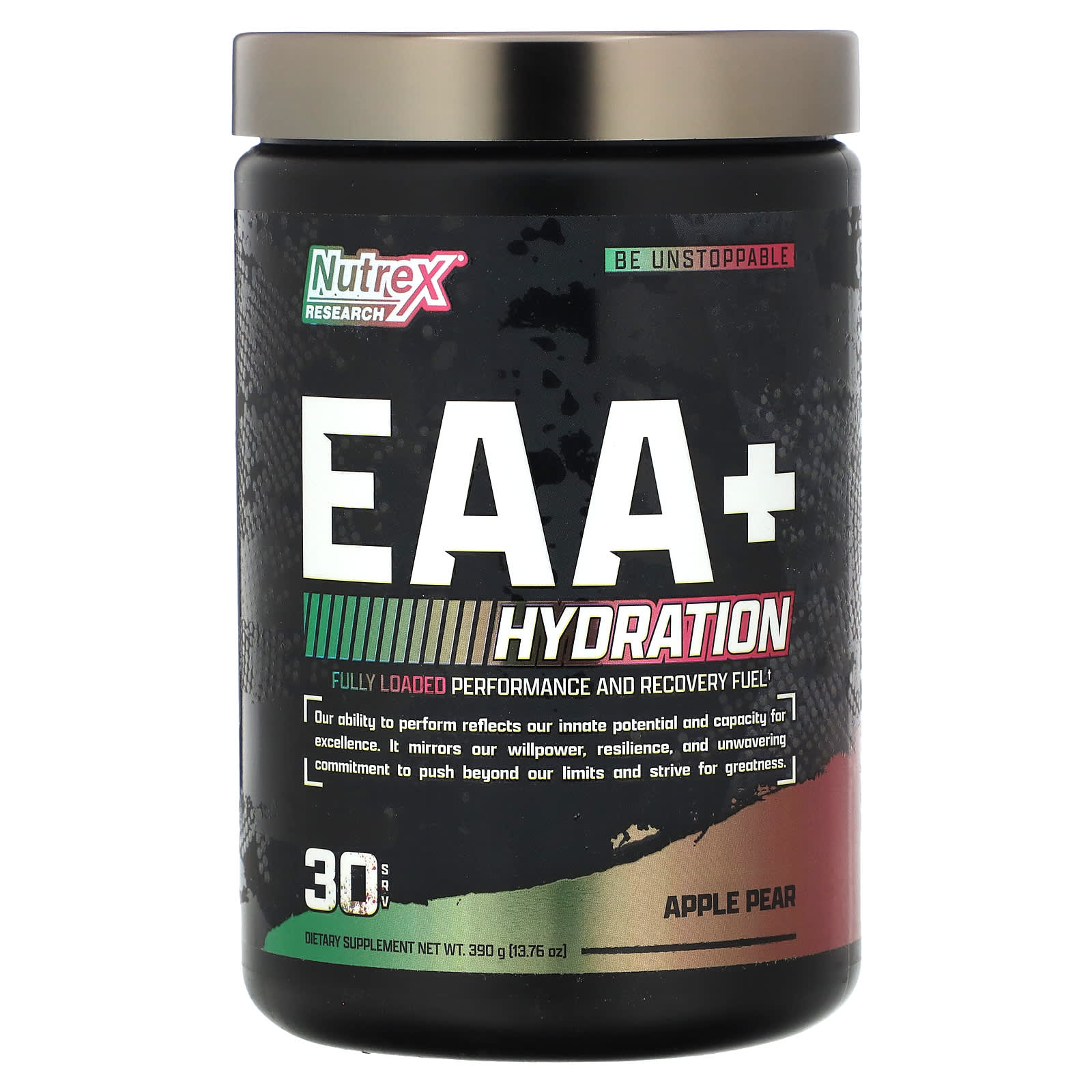 Nutrex Research-EAA+ Hydration-Apple Pear-13.76 oz (390 g)