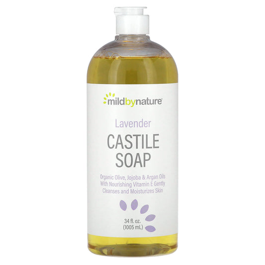 Mild By Nature-Lavender Castile Soap-34 fl oz (1,005 ml)