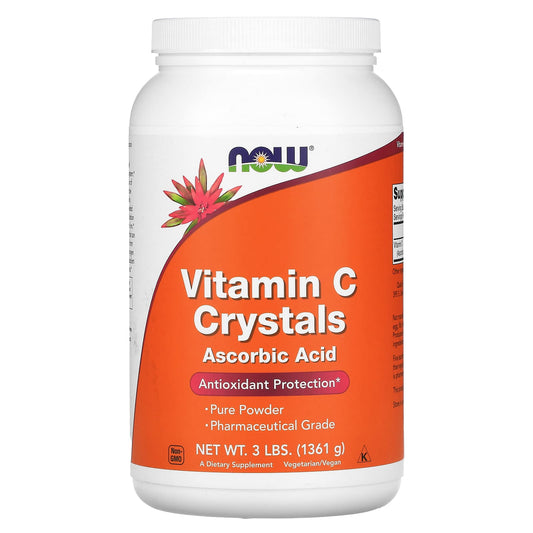 NOW Foods-Vitamin C Crystals-3 lbs (1361 g)