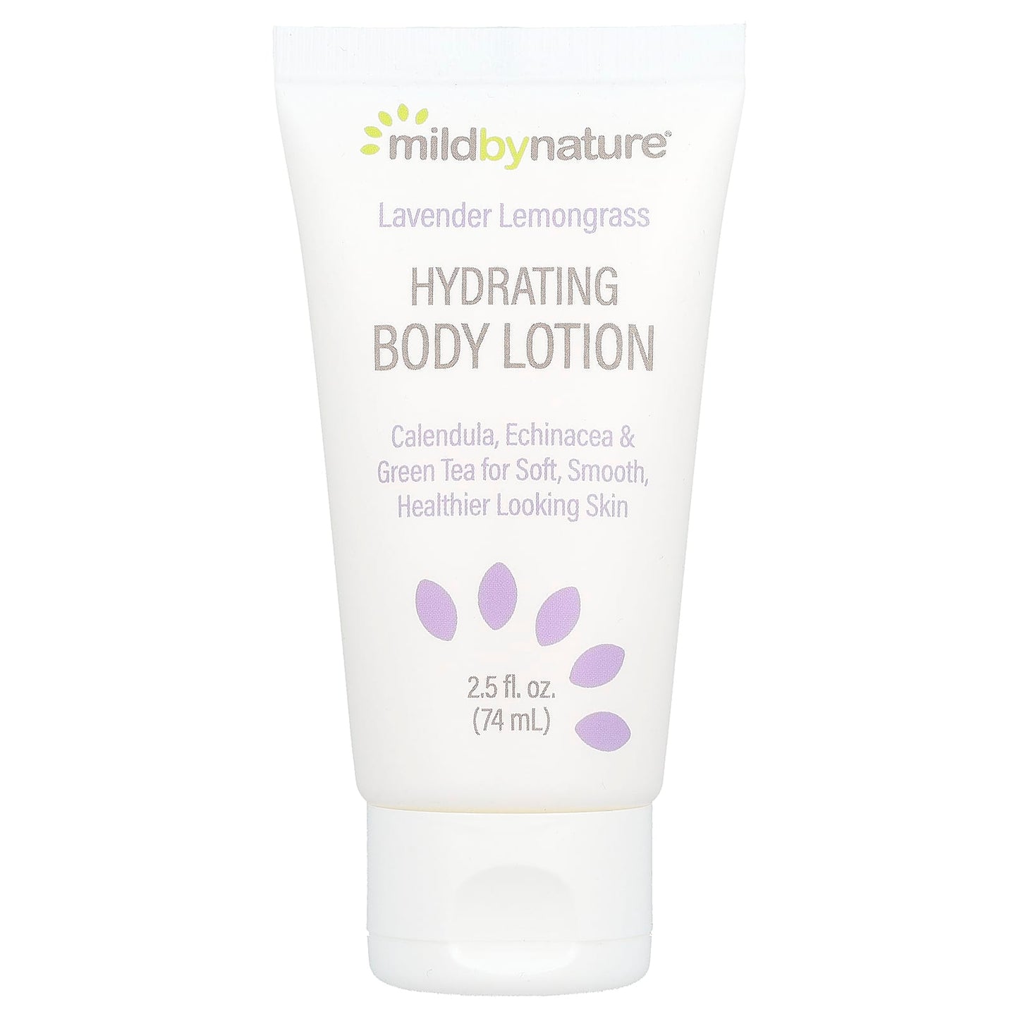 Mild By Nature-Hydrating Body Lotion-Lavender Lemongrass-2.5 fl oz (74 ml)