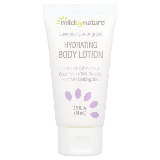 Mild By Nature-Hydrating Body Lotion-Lavender Lemongrass-2.5 fl oz (74 ml)