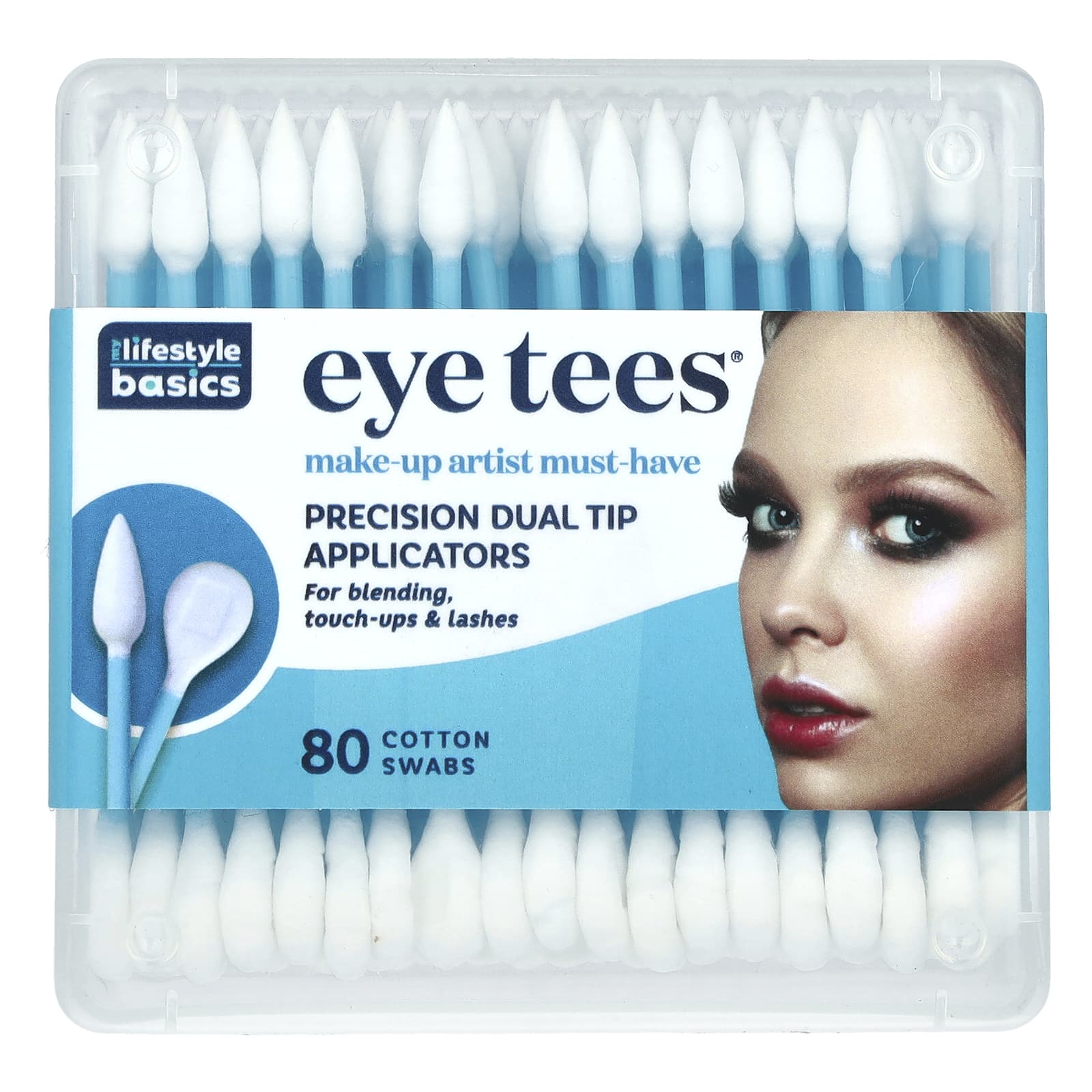 Fran Wilson-Eye Tees-Precision Dual Tip Applicators-80 Cotton Swabs