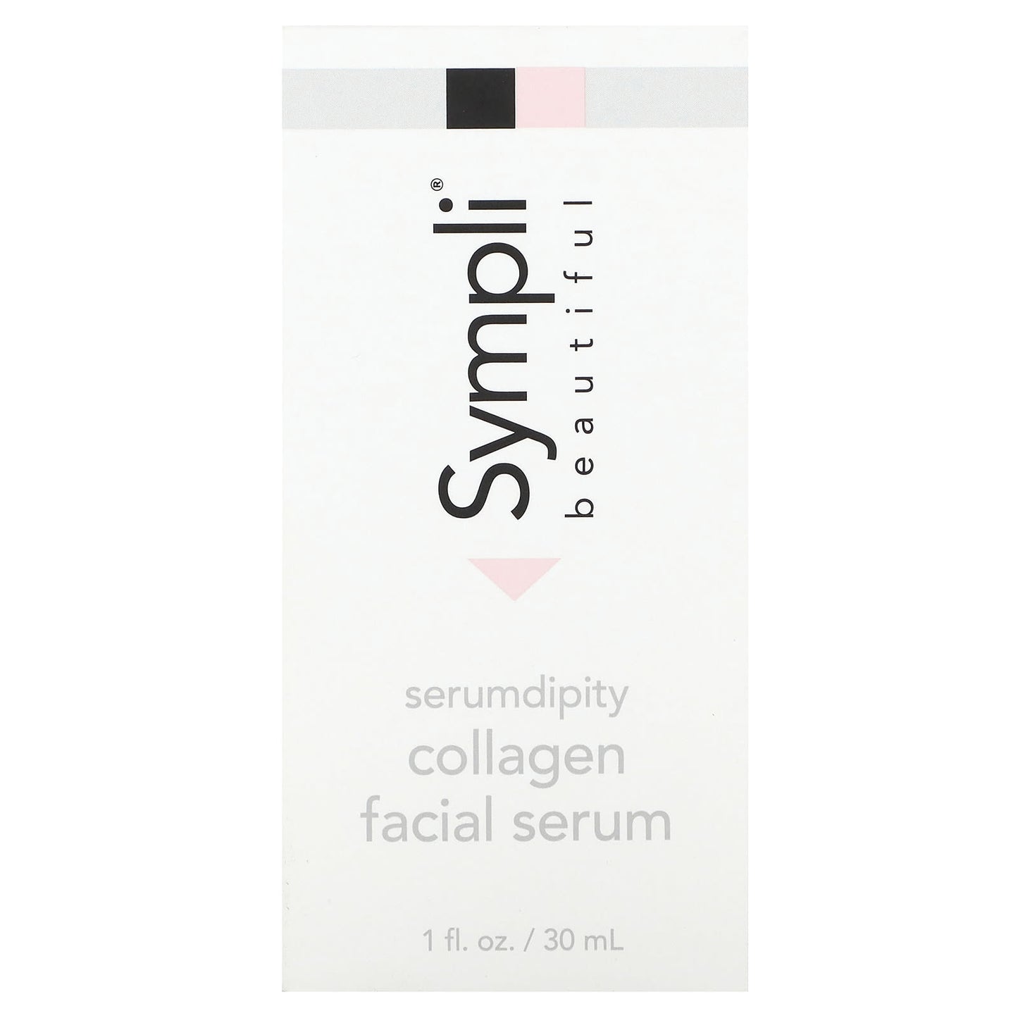 Sympli Beautiful, Serumdipity, Age Refining Collagen Facial Serum, 1 fl oz (30 ml)