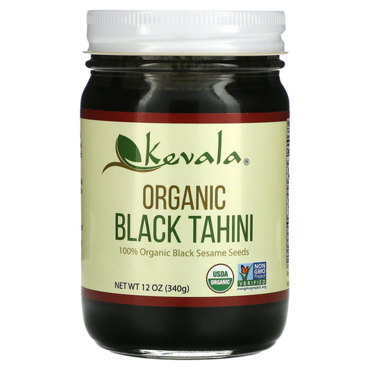 Kevala-Organic Black Tahini-12 oz (340 g)