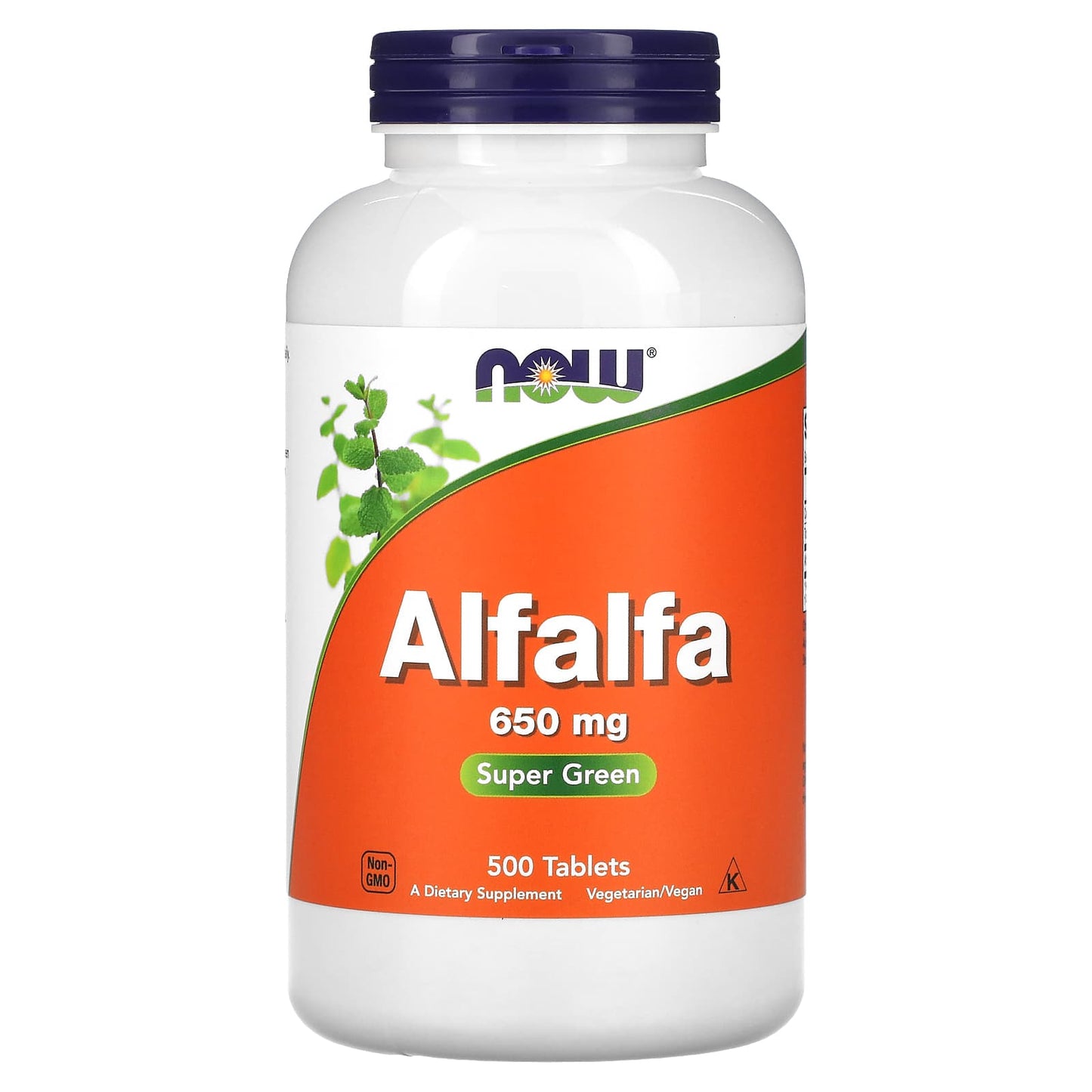 NOW Foods-Alfalfa-650 mg-500 Tablets