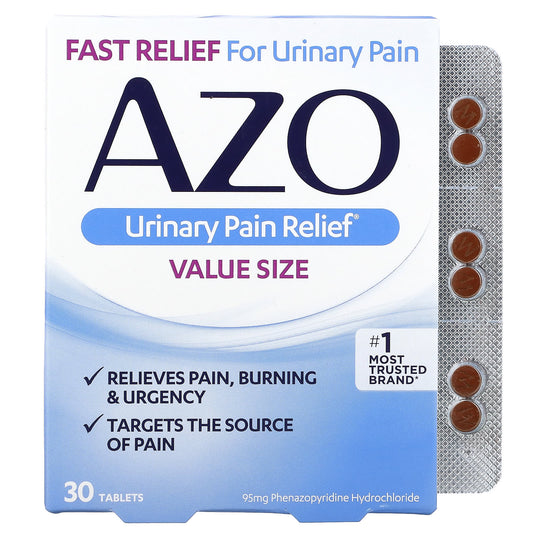 Azo-Urinary Pain Relief-30 Tablets