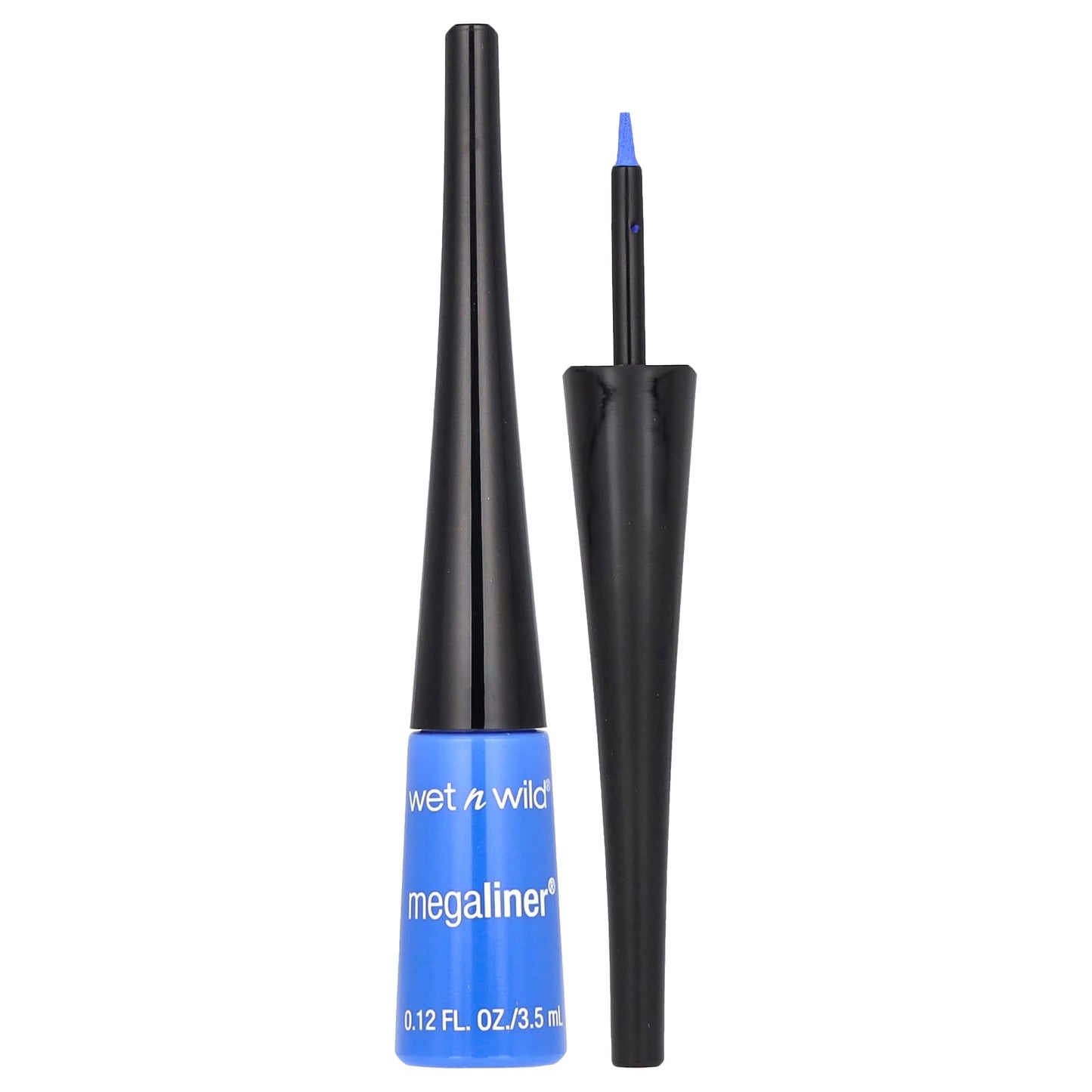 wet n wild-MegaLiner Liquid Eyeliner-873A Voltage Blue-0.12 fl oz (3.5 ml)