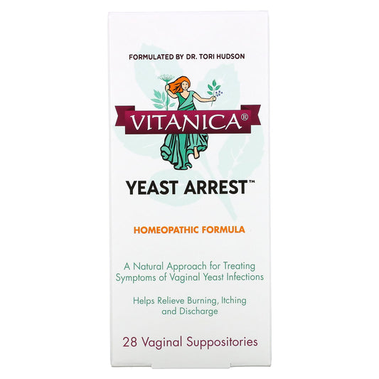 Vitanica-Yeast Arrest-28 Vaginal Suppositories