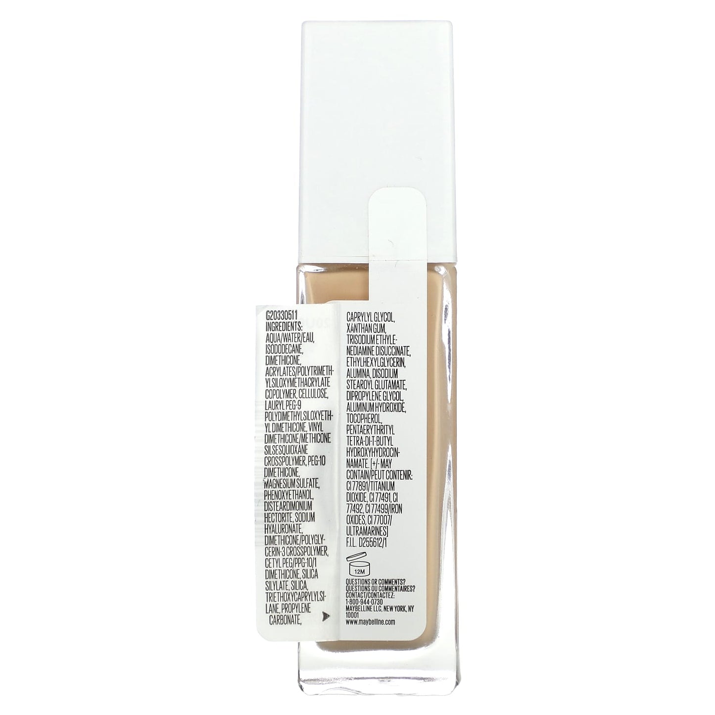 Maybelline, Super Stay, Active Wear Foundation, 115 Ivory, 1 fl oz (30 ml)