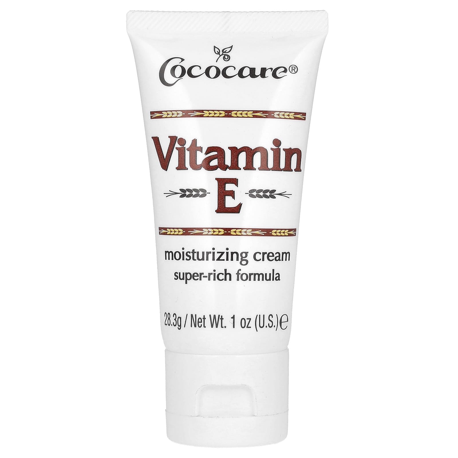 Cococare-Vitamin E Moisturizing Cream-1 oz (28.3 g)