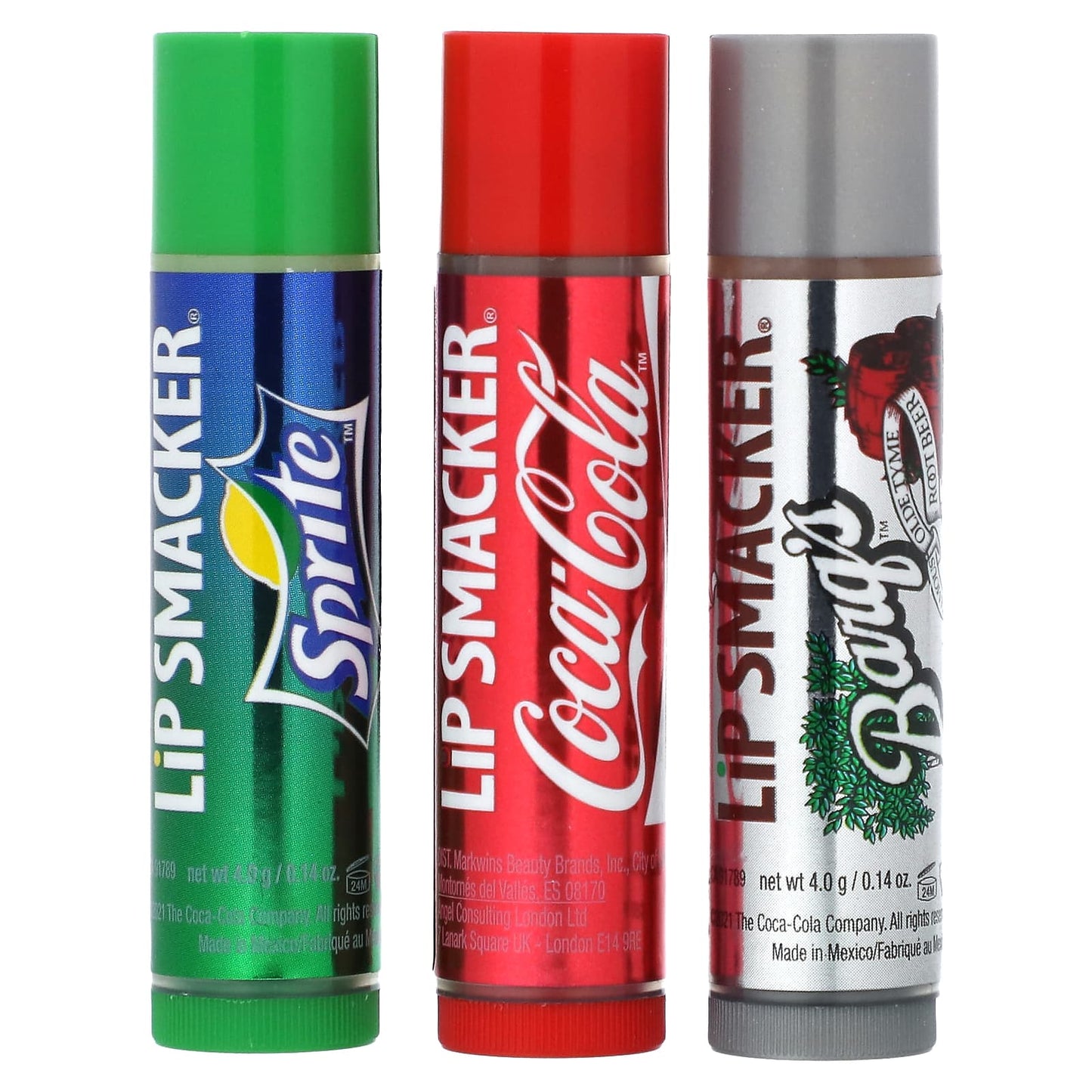 Lip Smacker-Coca Cola-Lip Balm-Trio Pack  -3 Pack-0.14 oz (4 g) Each