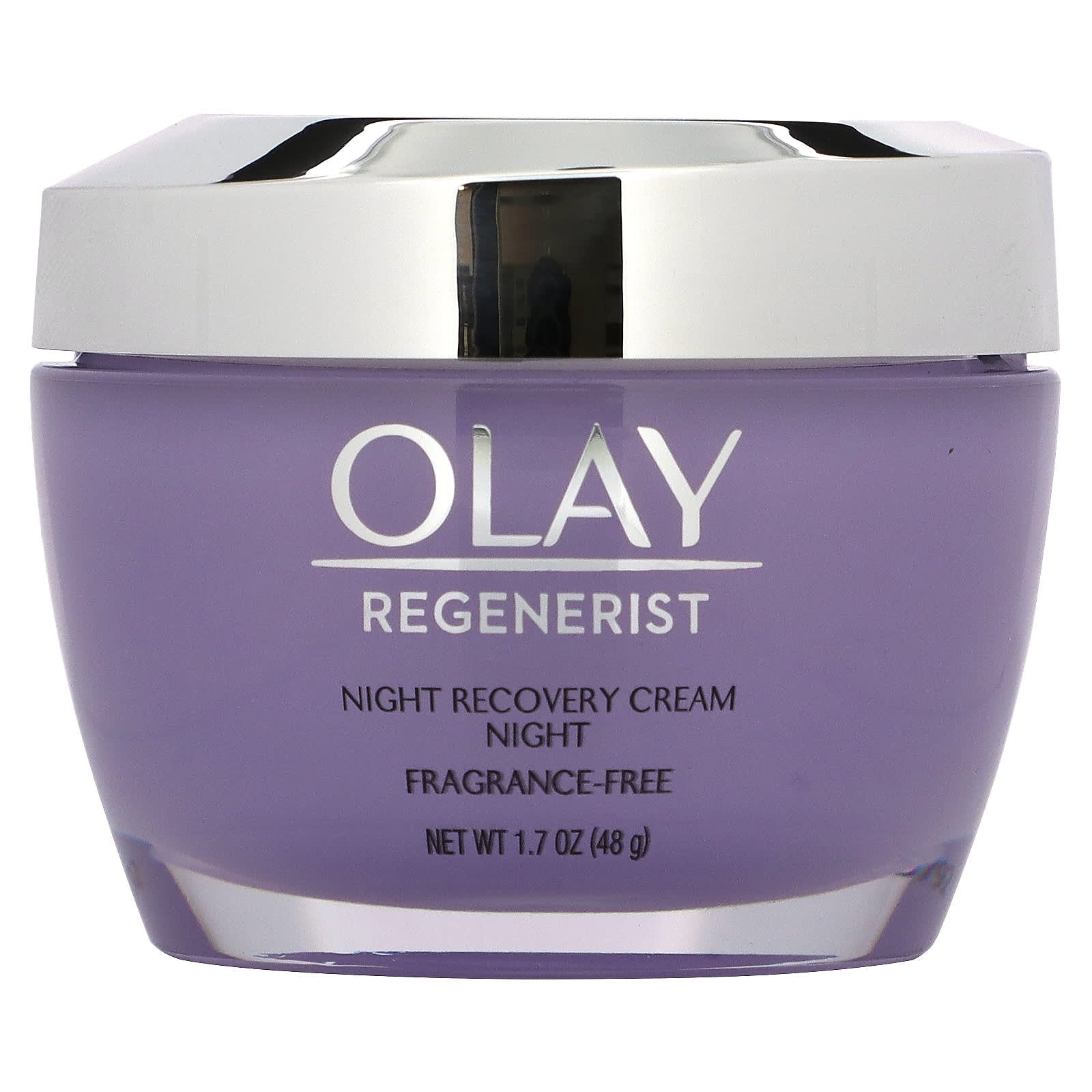 Olay-Regenerist-Night Recovery Cream-Fragrance-Free-1.7 oz (48 g)